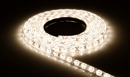 LED pásek flexi,2835/60,bílá teplá,8mm/5m,12W (v balení je 5metrů)
