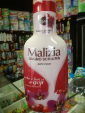 Malizia Bagno schiuma 1l vn kvt jeabin, ovoce goji