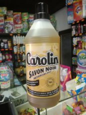 CAROLIN NATURAL SOAP SAVON NOIR 1L  isti podlah
