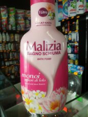 Malizia Bagno schiuma vn kvtu lotusu a Monoi 1000ml