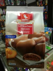 WEISS Lebkuchen Herzen - perníčky 150g