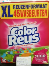 Color Reus (weisser riese) Prací prášek na barevné prádlo 2,47kg 45PD