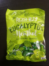 Bonbony eucalyptus menthol 250g