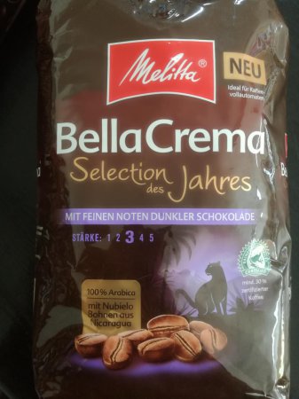 Melitta Bella Crema Selection zrnková káva 1 kg