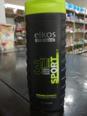 ELKOS spr.gel Men 3v1 Sport Ingwer-Extrakt 300ml