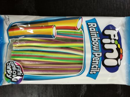Fini Rainbow Pencil želé pendreky ovocné 225g