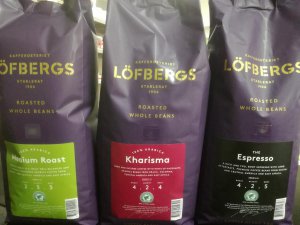 Löfbergs Espresso znková káva1 kg