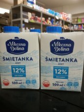 Smetana do kvy 12% 500ml
