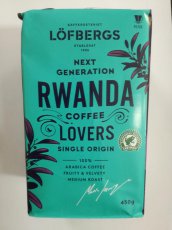 Löfbergs Rwanda Single Origin mletá káva - 450g
