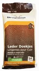 GREEN SHIELD Leather Vlhen ubrousky na ki 70 ks